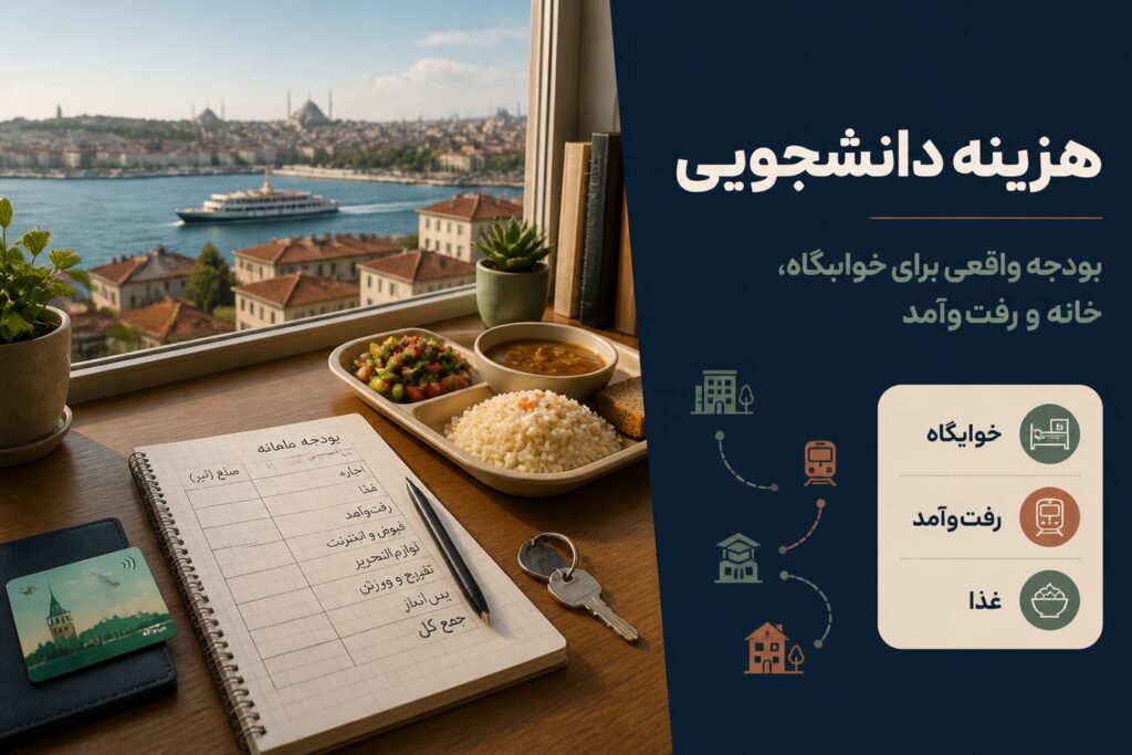 هزینه واقعی زندگی دانشجویی در استانبول در سال ۲۰۲۶