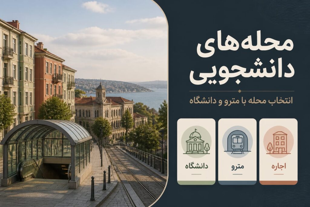 بهترین محله‌های استانبول برای دانشجوها و تازه‌واردها؛ انتخاب محله بر اساس دانشگاه، بودجه و رفت‌وآمد