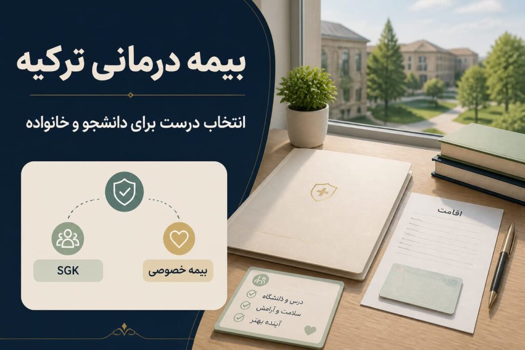 بیمه درمانی ترکیه برای دانشجو و خانواده؛ مسیر درست بین SGK