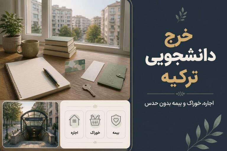 هزینه زندگی دانشجویی در ترکیه؛ مقایسه اجاره، خوراک، حمل‌ونقل و بیمه
